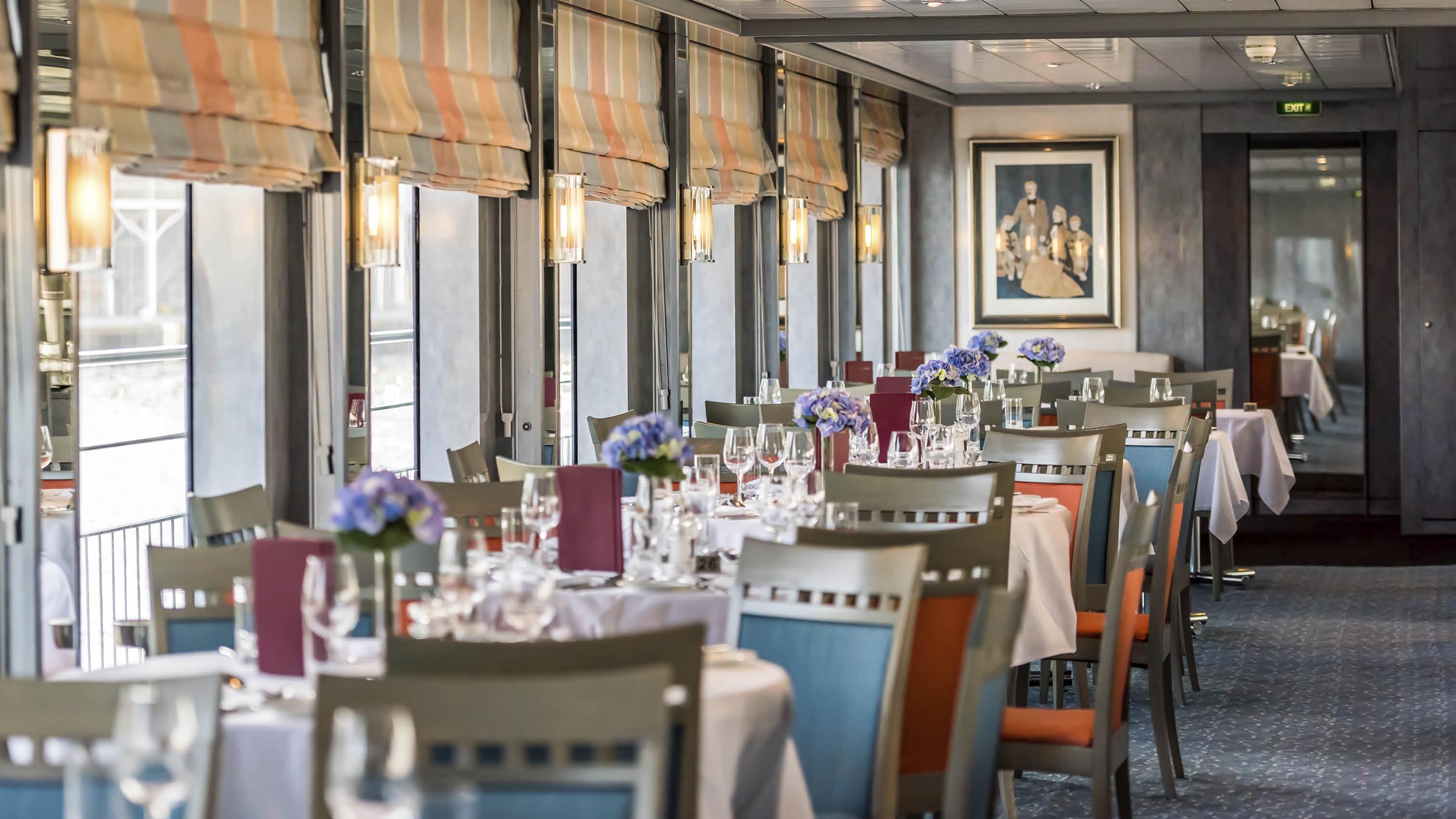 Restauranten på MS Bellejour